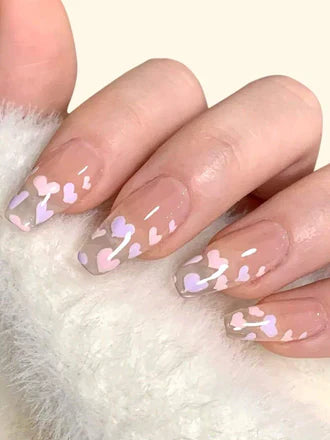 Luxury Press-On Nails (24Pcs) - Free Nail Kit Included 0012