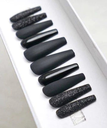 Luxury Press-On Nails (24Pcs) - Free Nail Kit Included 0012